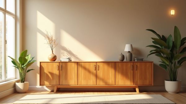 Réinventer votre intérieur avec un buffet bois massif unique
