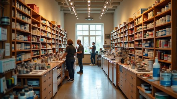 Votre solution pour un magasin de peinture en Anjou